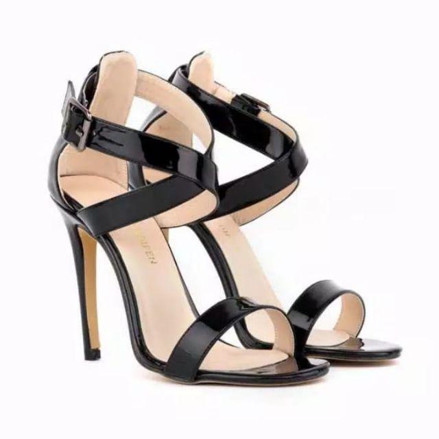 Jual HIGH HEELS PANTOPEL ELEGANT GLOSSY HEELS PRESILIA NUDE MOCCA