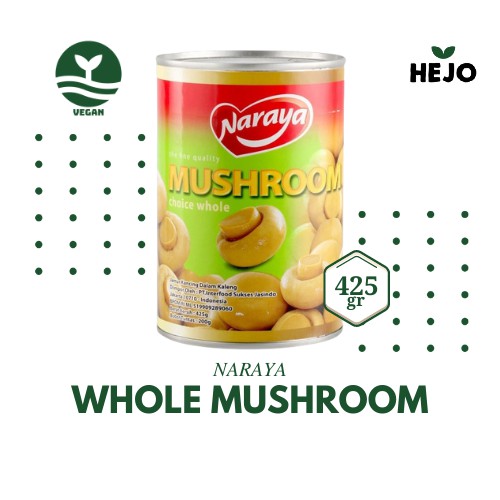 Jual Naraya Whole Mushroom Canned Jamur Kancing Kaleng Shopee Indonesia