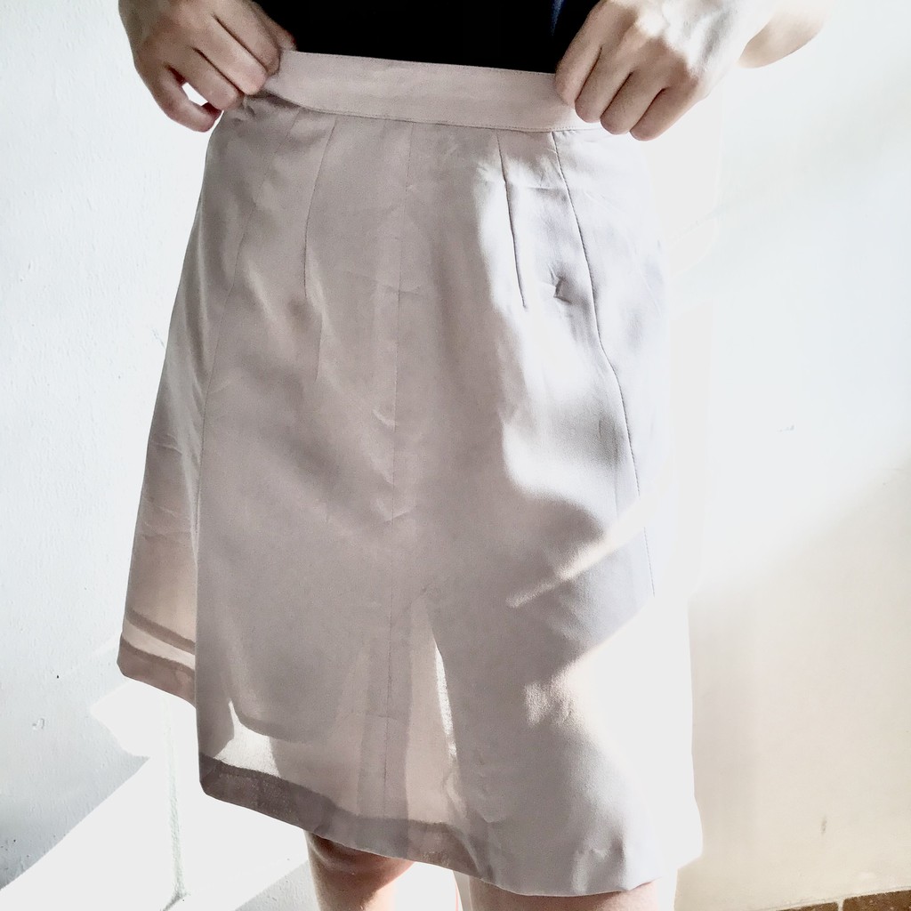 Jual NUDE MINI SKIRT ROK NUDE ROK MINI MINI SKIRT Shopee Indonesia