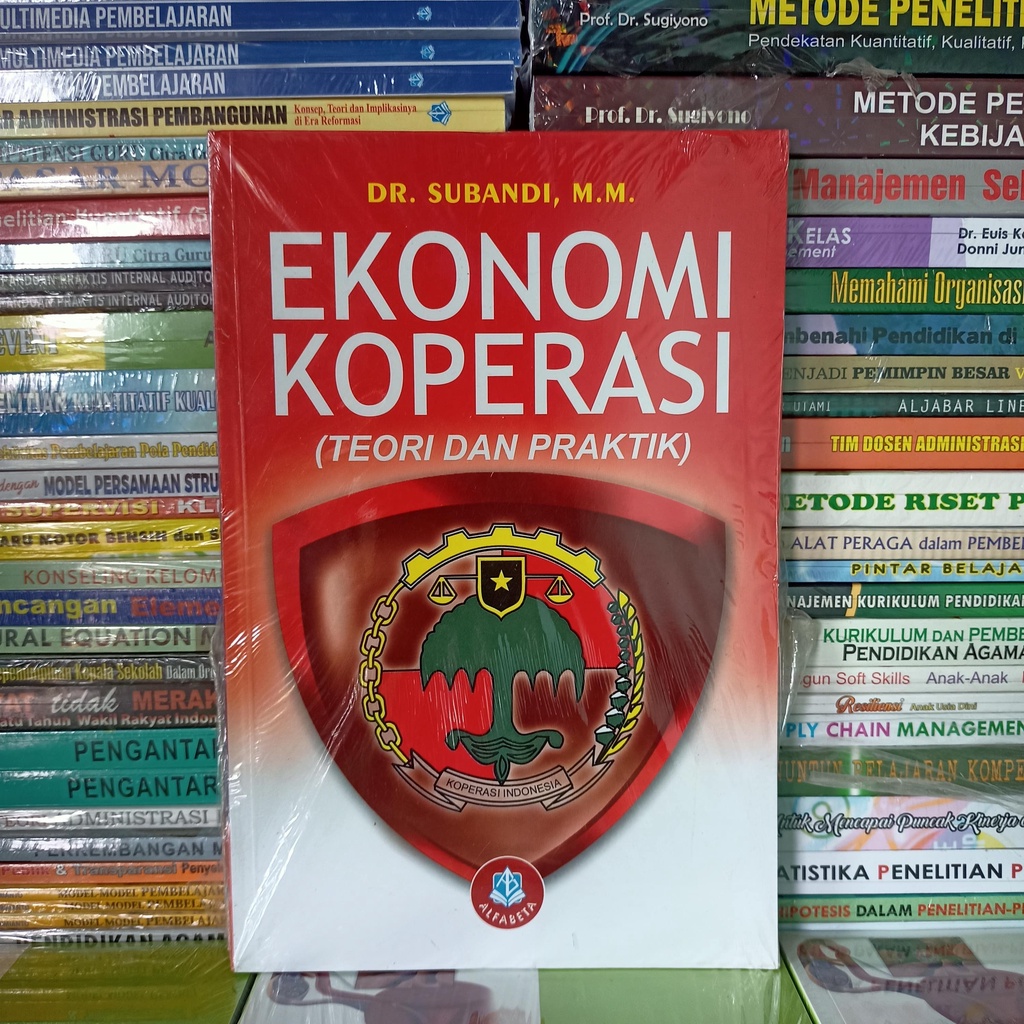 Jual Buku Ekonomi Koperasi Teori Dan Praktik Drs Subandi Alfabeta