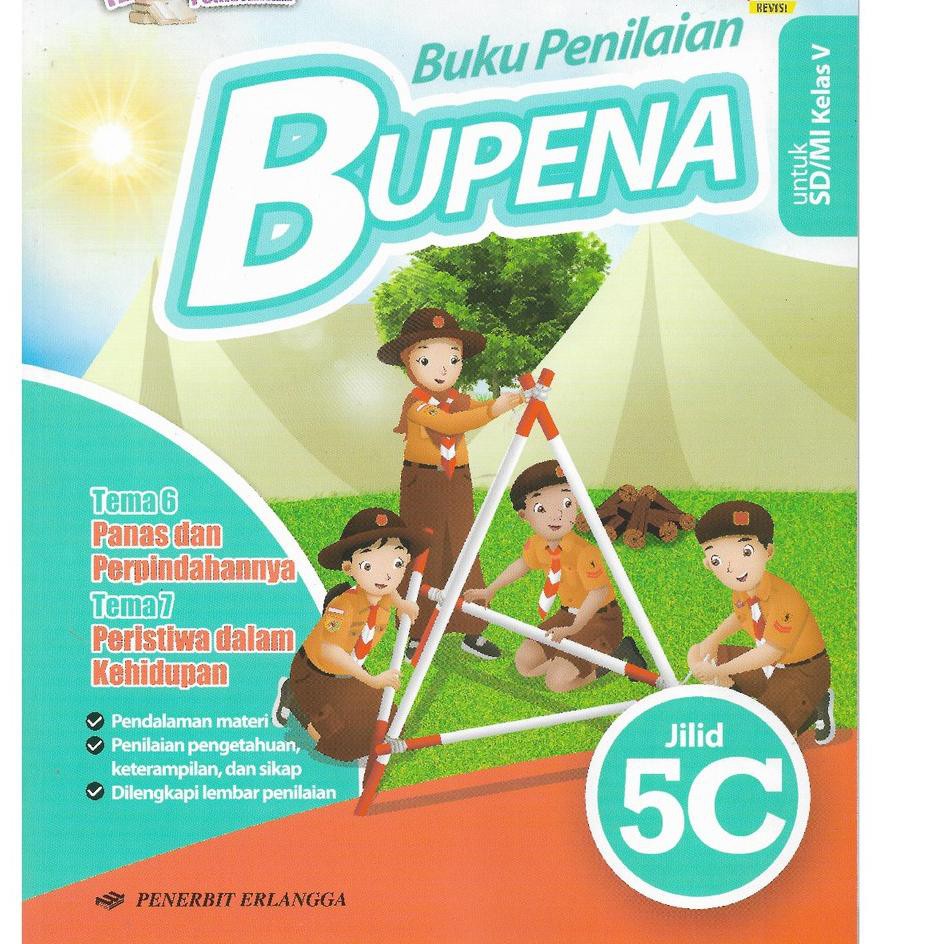 Jual Harga Bersahabat BUPENA 5A 5B 5C 5D REVISI 2018 ERLANGGA BUKU