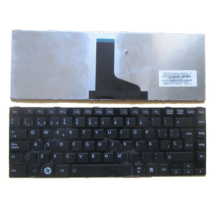 Jual Keyboard Laptop Toshiba Satellite C800 C800D C840 C840D M805 Kibod