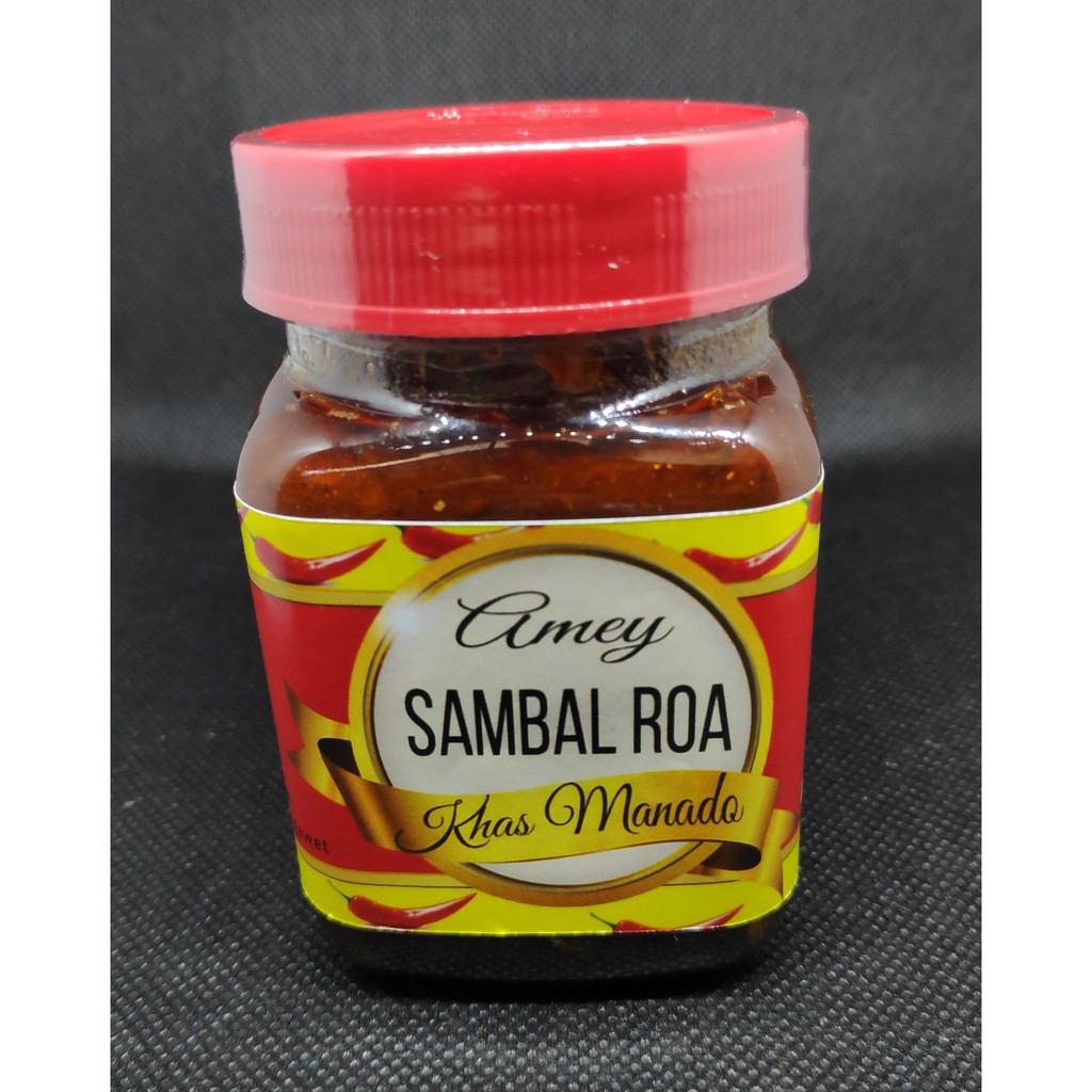 Jual Sambal Ikan Roa Pedas Amey Shopee Indonesia