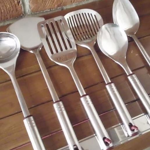 Jual Spatula Set Stainless Oxone Ox Sutil Sendok Masak Shopee