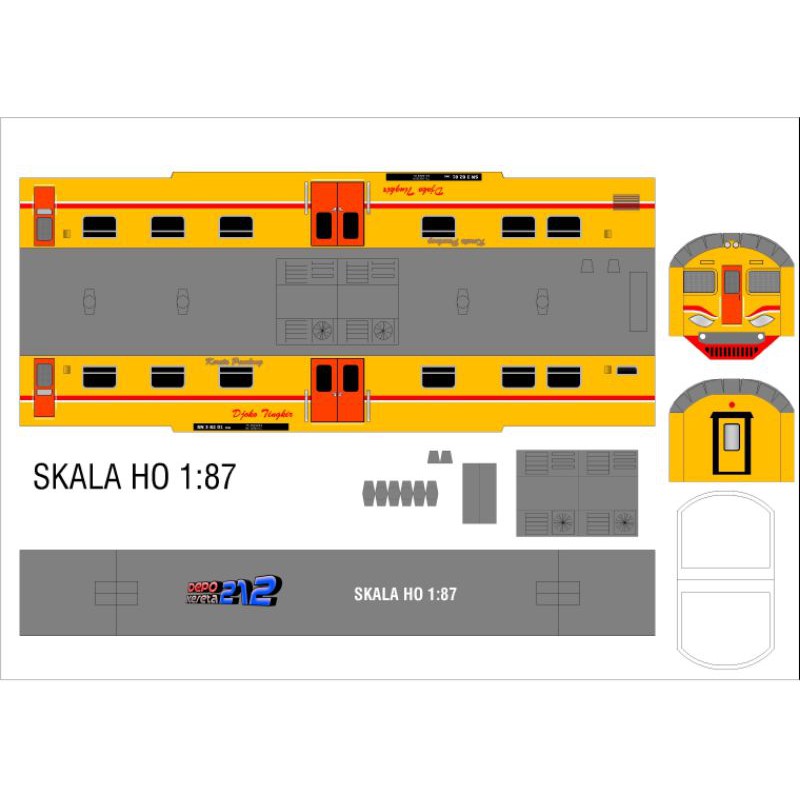 Jual Aneka Stiker Pola Kereta Api Penolong Shopee Indonesia