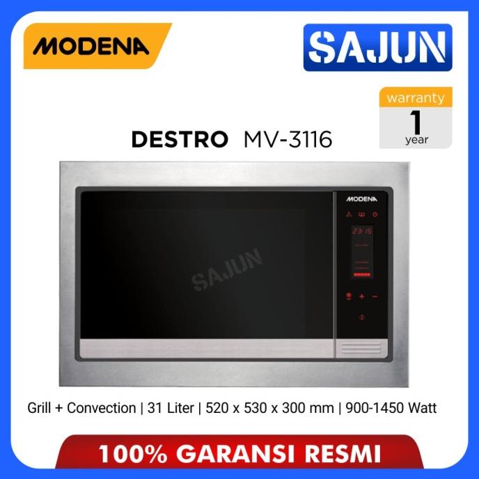 Jual Modena Microwave Grill Convection MV 3116 31 Liter DESTRO