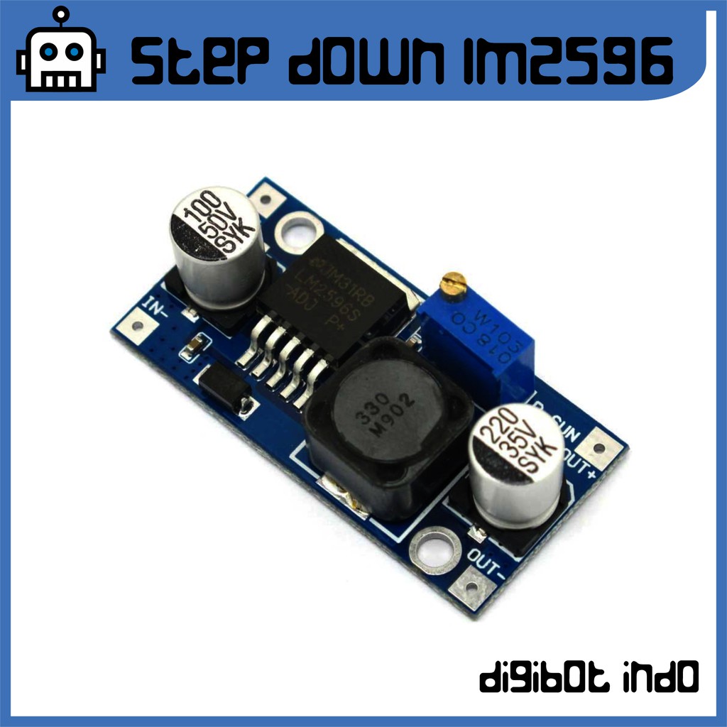 Jual LM2596 Modul DC Step Down LM Shopee Indonesia