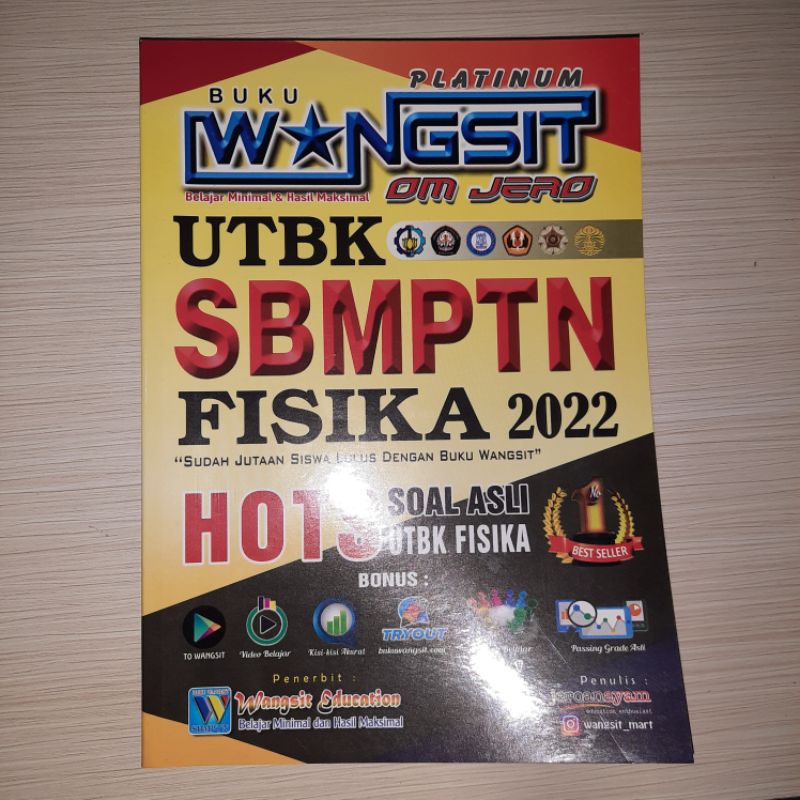 Jual Buku Wangsit Om Jero UTBK SBMPTN 2022 Fisika Shopee Indonesia