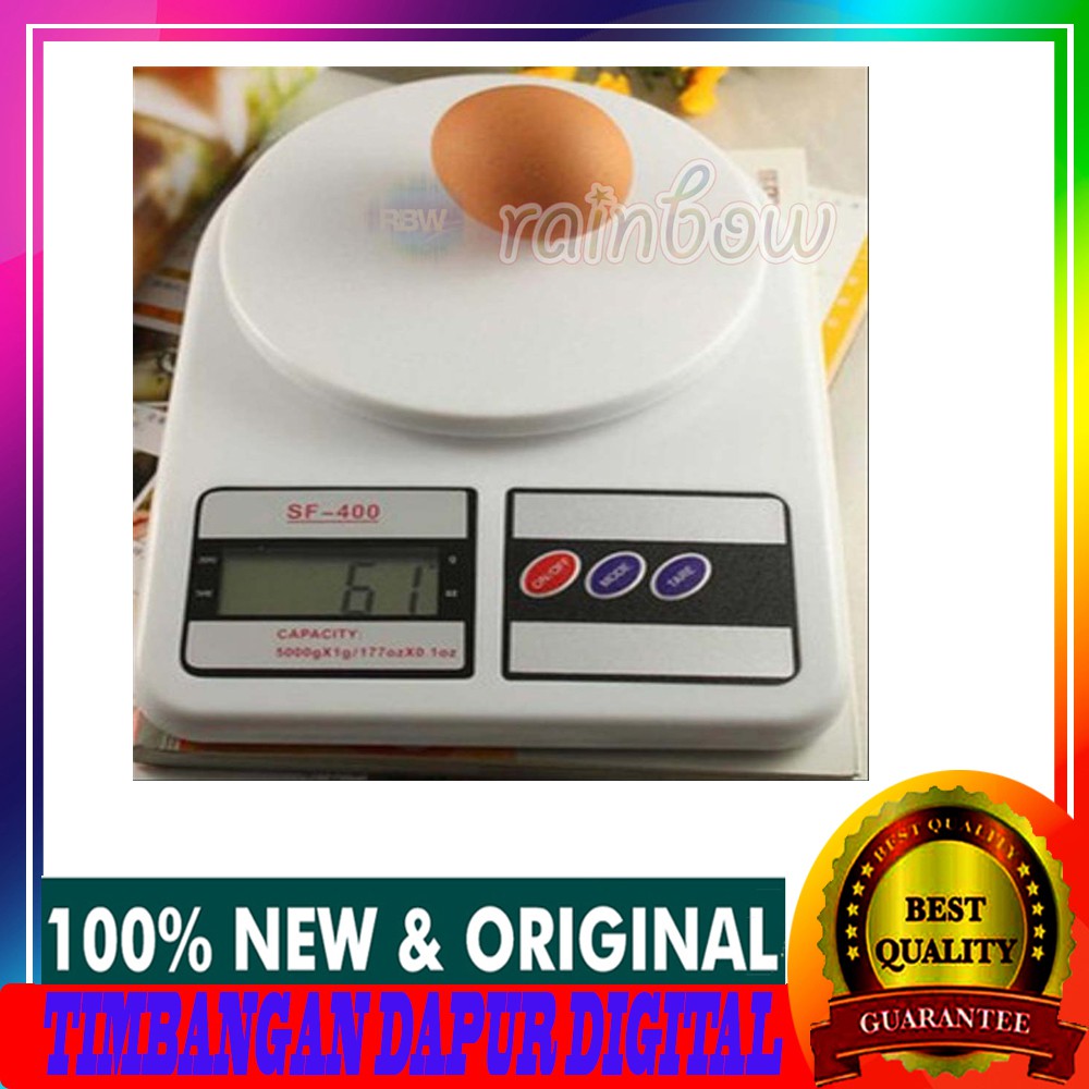 Jual FREE Baterai Timbangan Dapur Digital Electric Kitchen Scale