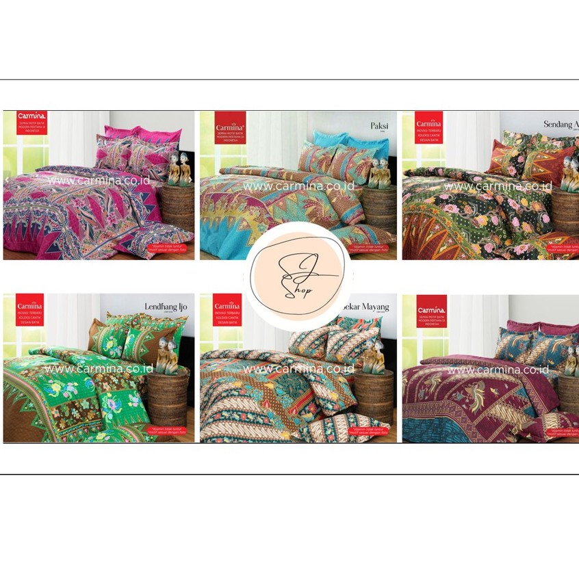 Jual Sprei Batik Carmina King X Queen X By Kendra Sj