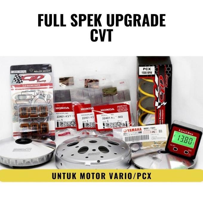 Jual Paket Full Spek Upgrade CVT Vario 125 Vario 150 Vario 160 PCX 150