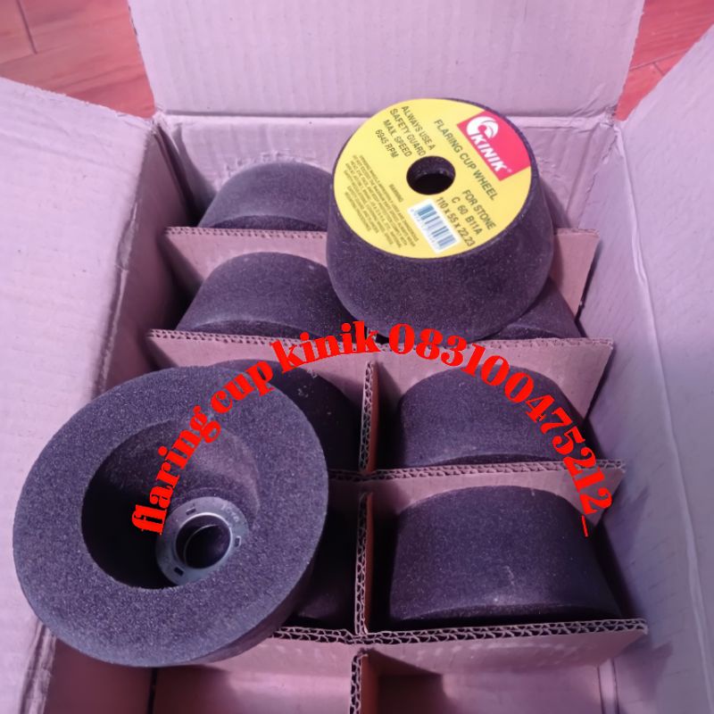 Jual Kinik Batu Gerinda Mangkok B 11 A C 60 Flaring Cup Wheel Size 4