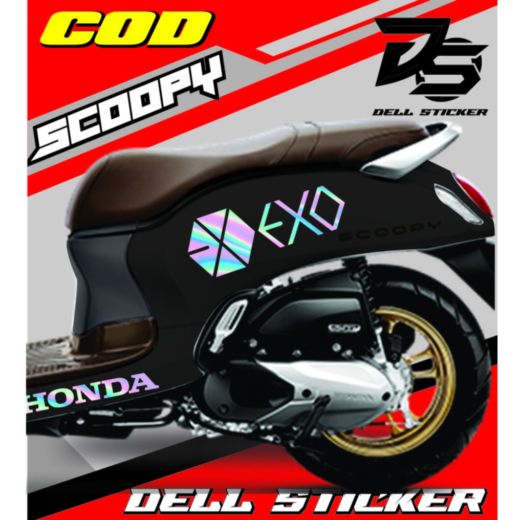 Jual Sticker Striping Scoopy New Exo Sticker Scoopy Striping Scoopy Exo