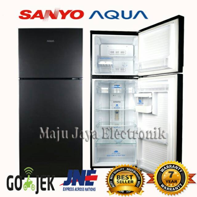 Jual Kulkas Pintu Aqua Sanyo Aqr D Ds Ls Liter Tinggi Cm