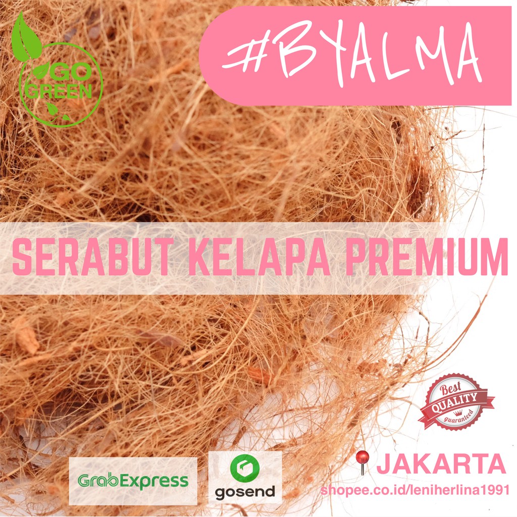 Jual Media Tanam Cocofiber Premium Serat Kelapa Coco Fiber Serabut