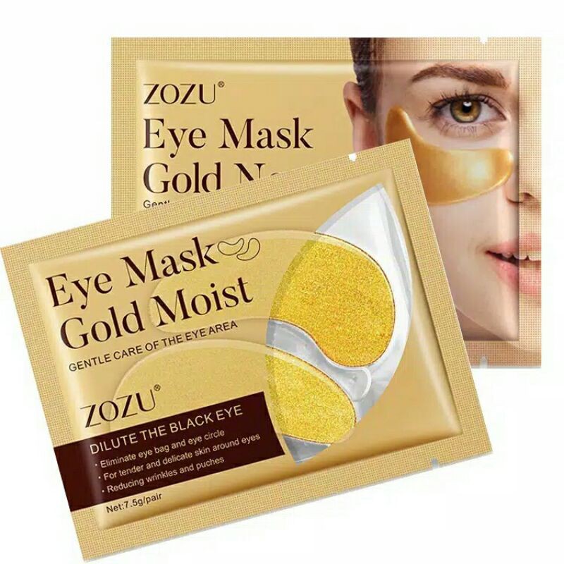 Jual Zozu Eye Mask Masker Mata Kantong Mata Black Eye Mata Panda