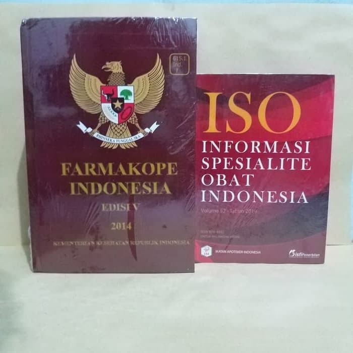 Jual Buku Farmakope Indonesia Edisi V Iso Spesialite Obat Buku