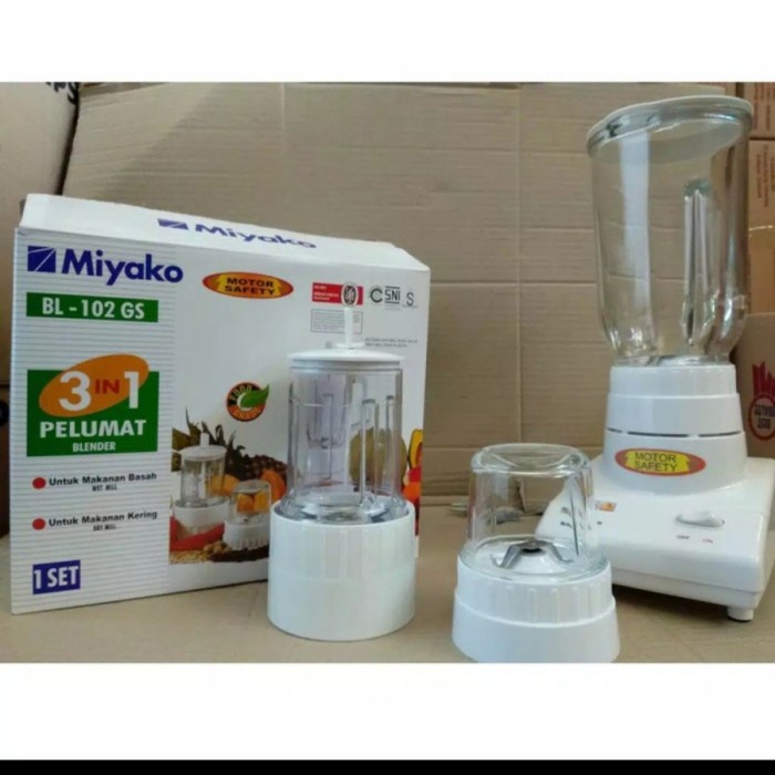 Jual Blender Miyako Bl Gs Kaca In Shopee Indonesia