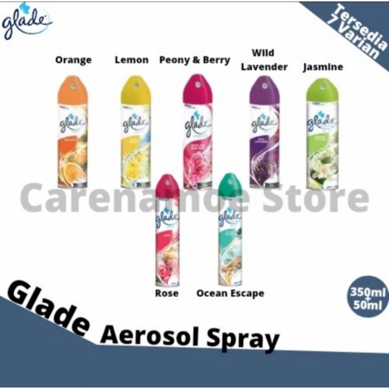 Jual Glade Aerosol Spray 350ml Shopee Indonesia