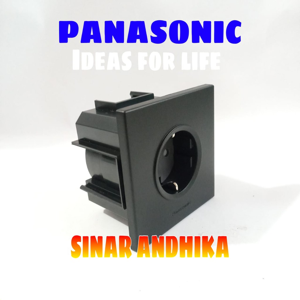 Jual Stop Kontak Single Hitam Inbow Style E Panasonic Wesjp B Wej