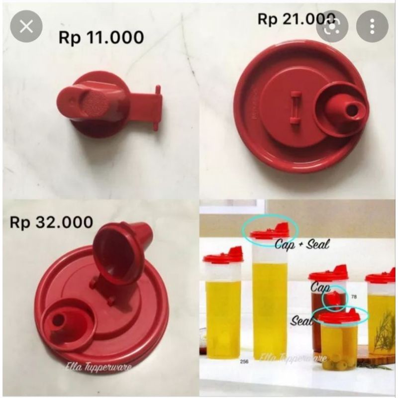 Jual Seal Stor N Pour Seal Compact Cooking Oil Jadul Tutup Botol Minyak