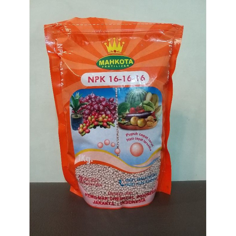 Jual Pupuk Buah Npk Mahkota Kemasan Kg Shopee Indonesia