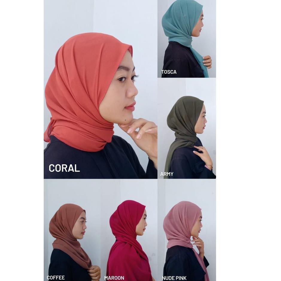 Jual BantingHarga Pashmina Ceruty Babydoll 180 Cm X 75 Cm Shopee