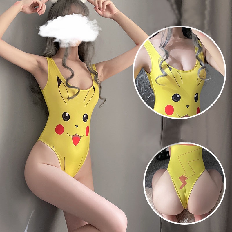 Jual Sexy Lingerie Bodysuit Cosplay Open Crotch Seksi Hot Lingerie