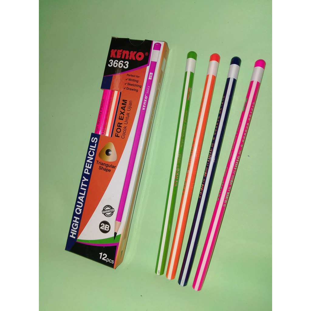 Jual Pensil Kenko B Triangle Shopee Indonesia