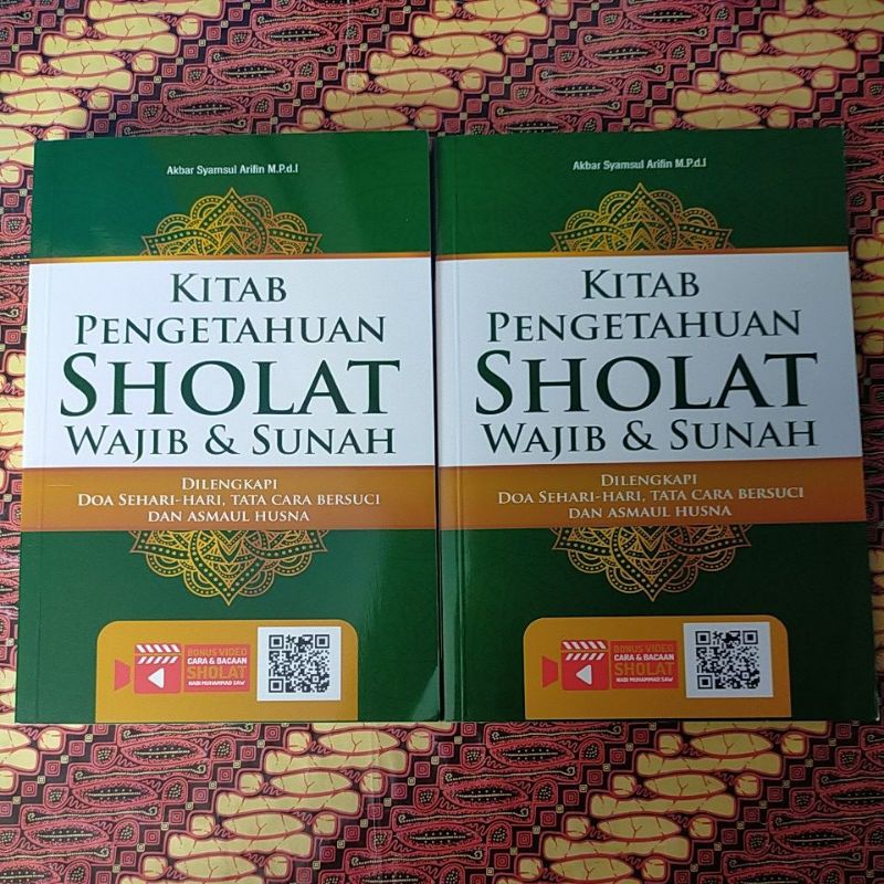 Jual Buku Kitab Pengetahuan Sholat Wajib Sunah Shopee Indonesia