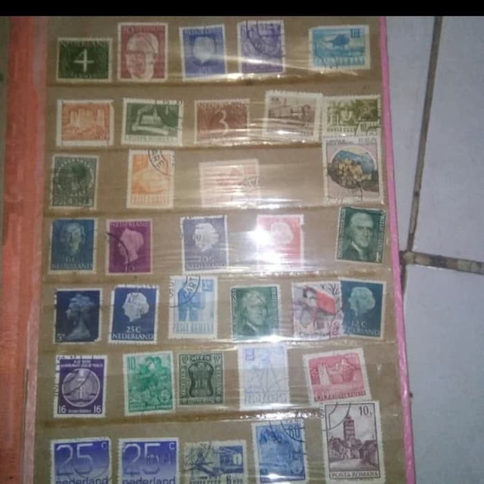 Jual For Sale Postage Stamp Album Album Koleksi Perangko Kuno