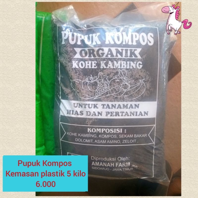 Jual Pupuk Kompos Organik Kemasan Plastik Kilo Shopee Indonesia