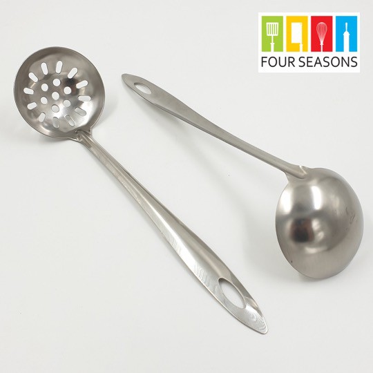 Jual Stainless Soup Ladle And Slotted Ladle SMALL Sendok Sayur