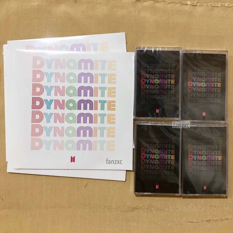 Jual Bts Dynamite Cassette Vinyl Limited Edition Shopee Indonesia