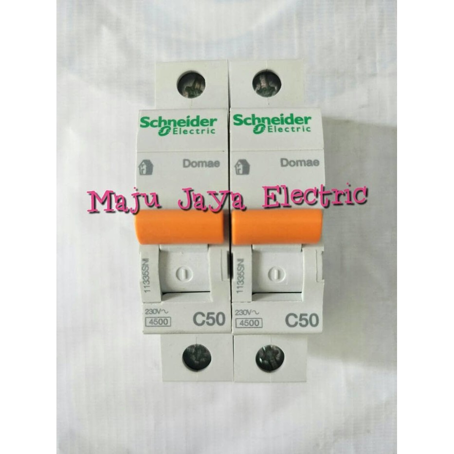 Jual Mcb Schneider P Phase P Domae Circuit Breaker A Ampere Amper