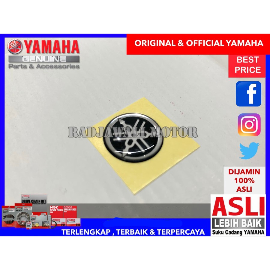 Jual Emblem Sticker Logo Yamaha Batok Km Speedometer Mio J Asli Yamaha