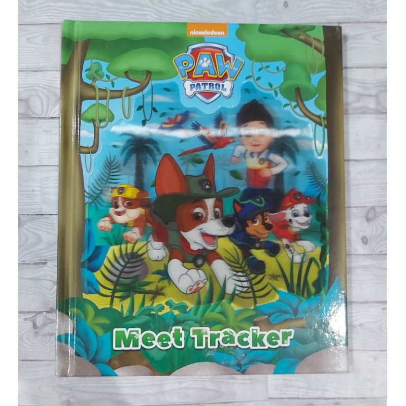 Jual Paw Patrol Meet Tracker Nickelodeon BBW Book Shopee Indonesia