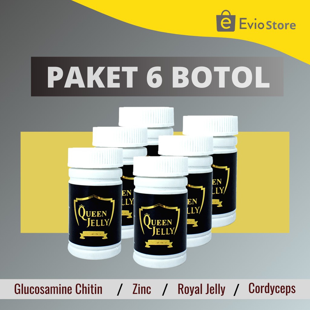 Jual Queen Jelly Paket Botol Glucosamine Obat Sendi Dan Tulang