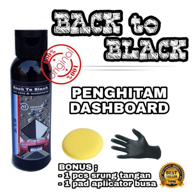 Jual Ml Penghitam Pengkilap Body Cat Semir Ban Dashboard