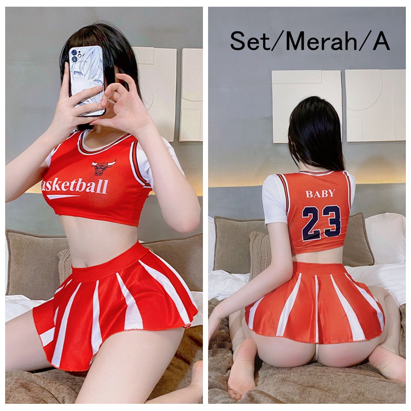 Jual Wanita Lingerie Sexy Seragam Cosplay Sepak Bola Seragam Seksi Set