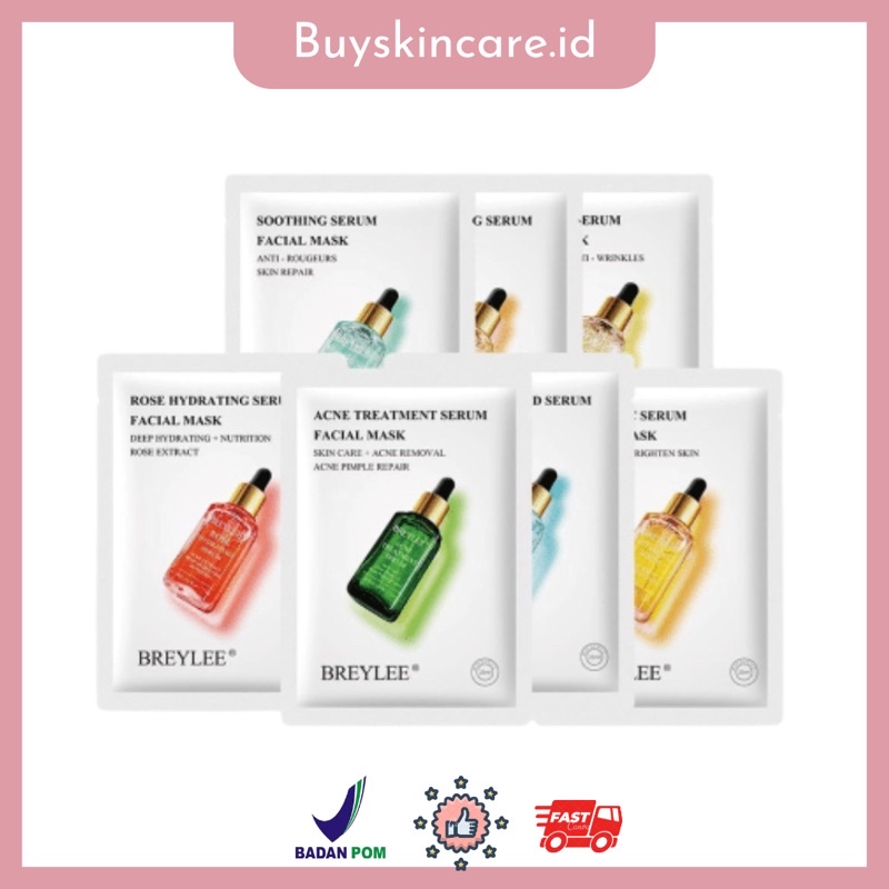 Jual Bpom Breylee Serum Sheet Mask Retinol Hyaluronic Acid