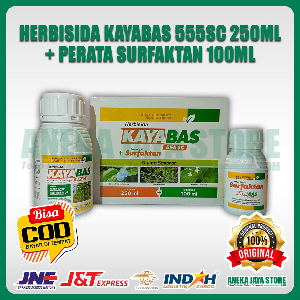 Jual Herbisida Sistemik Rumput Kayabas 555 SC 250ml Shopee Indonesia