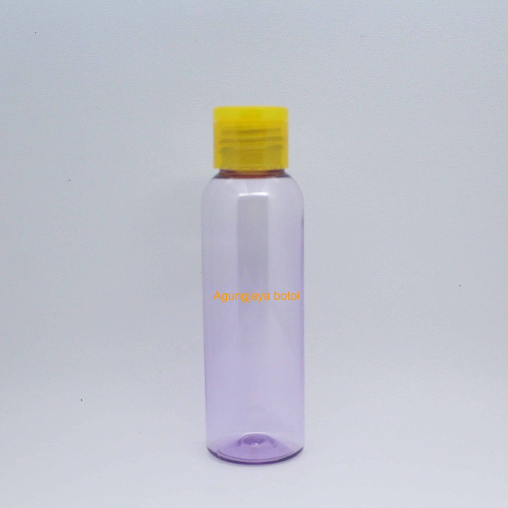 Jual Botol Pet Ml Br Ungu Tutup Fliptop Ulir Neck Shopee Indonesia