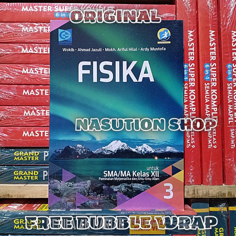 Jual Buku Fisika Untuk Kelas 3 XII 12 SMA K13 Edisi Revisi Grafindo