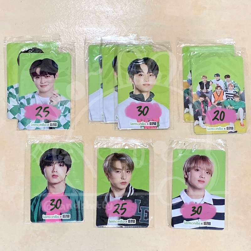 Jual Lemonilo Photocard Pc Jaemin Chenle Haechan Jeno Renjun Mark