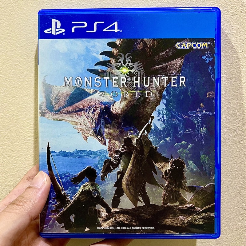 Jual Monster Hunter World MHW Ps4 Ps5 Game Playstation Kaset Ps 4 5 Bd