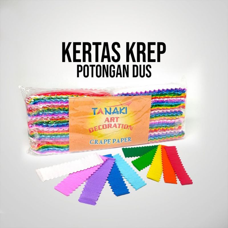 Jual Kertas Crepe Crepe Paper Potong Kertas Krep Hias Dekorasi Pesta