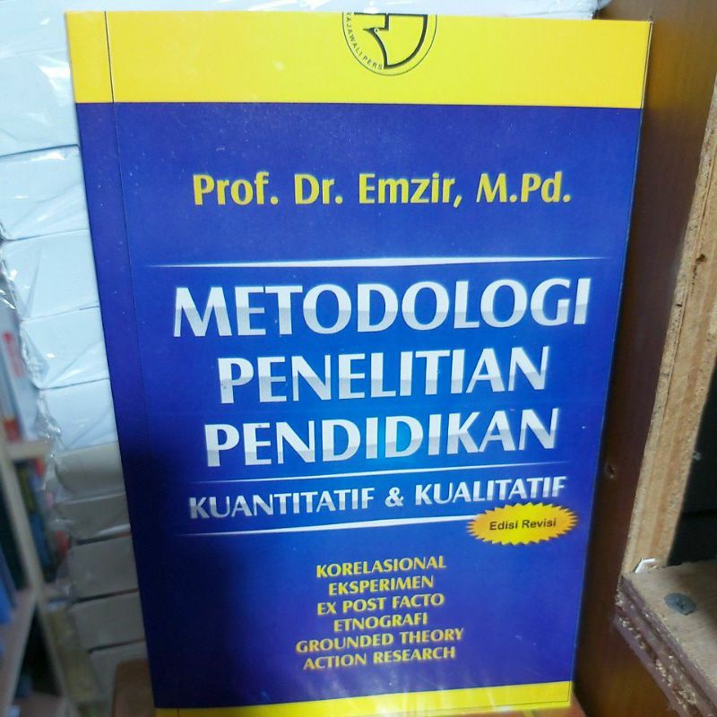 Jual Promo Buku Metodologi Penelitian Pendidikan Kuantitatif Kualitatif