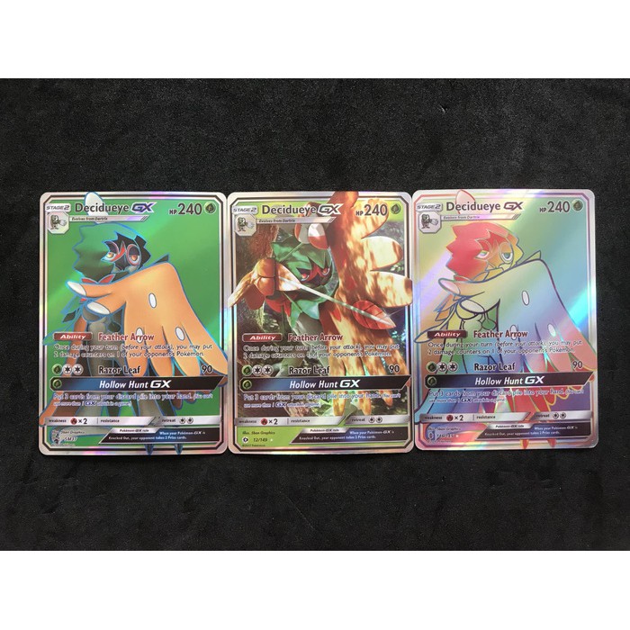 Jual Kartu Pokemon Tcg Sun Moon Decidueye Gx Fullset Kartu Shopee