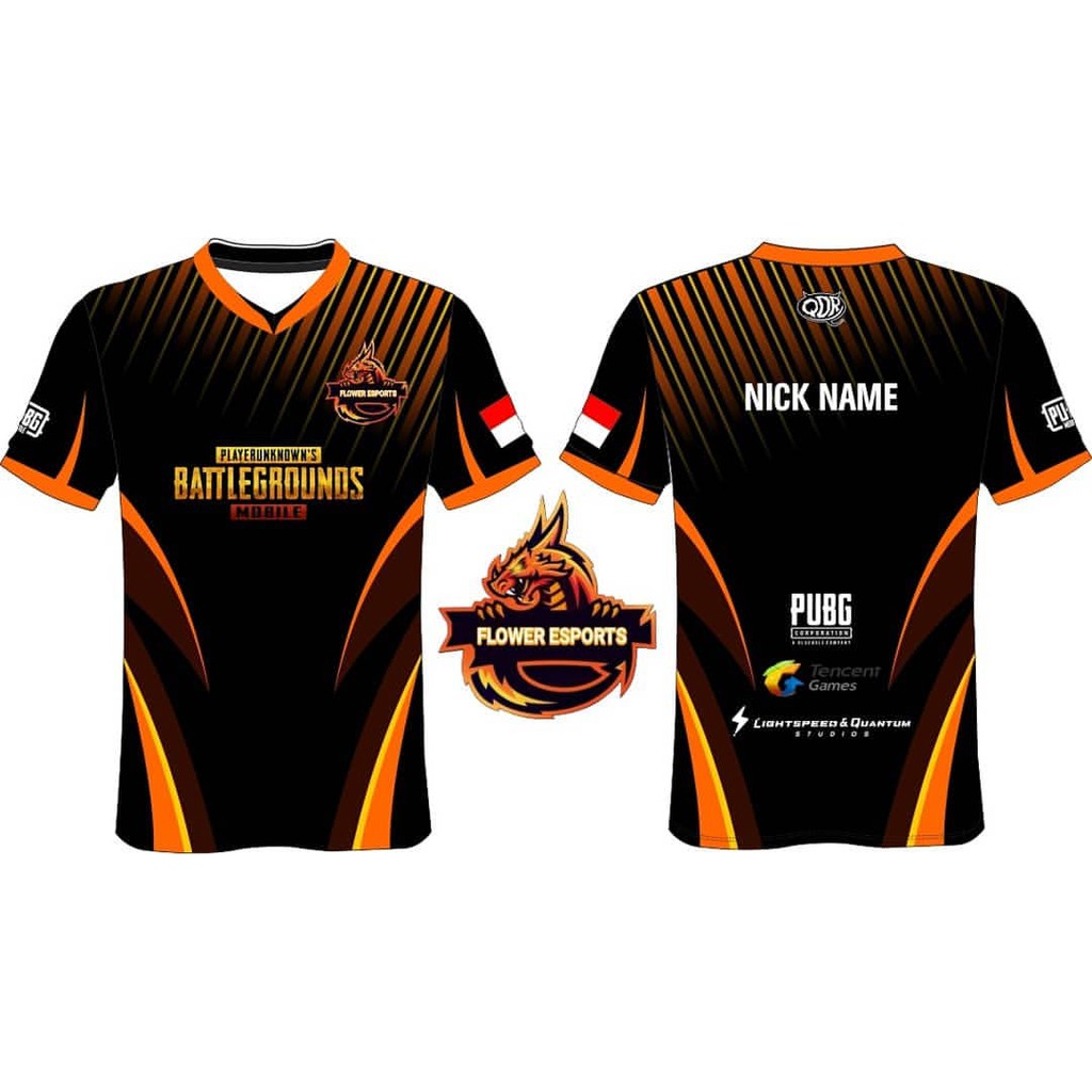 Jual JERSEY GAMING BAJU KAOS FREE FIRE RRQ EVOS PUBG AOV DOTA COD ML E